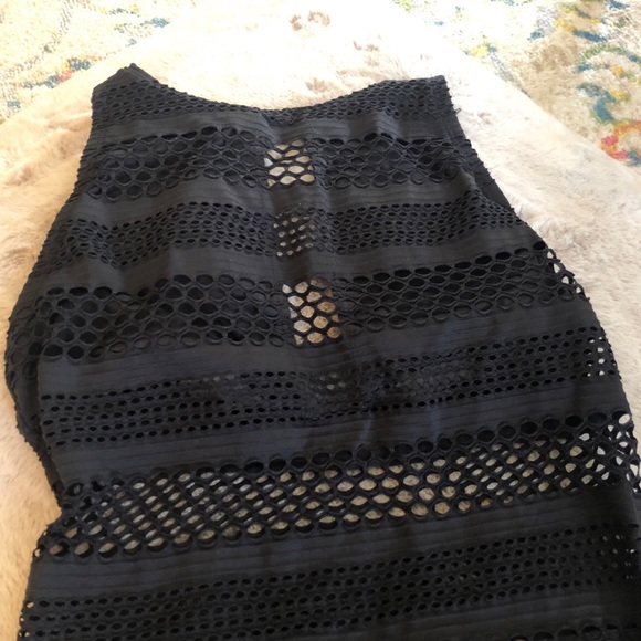 Black Mesh One Piece - Picture 5 of 7